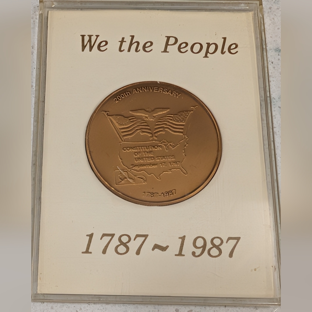 Danbury Mint Commemorative We The People Coin